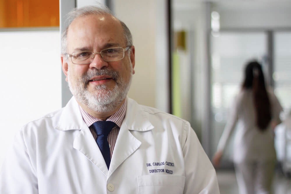 Dr. Carlos José Castro Director Médico de la Liga Colombiana Contra el Cáncer