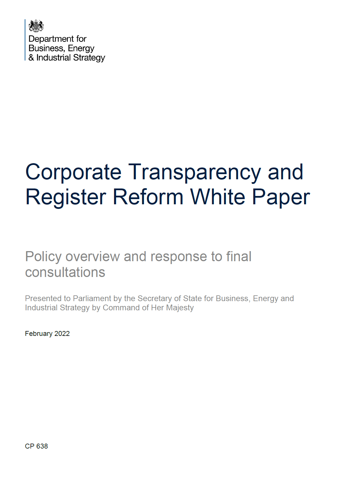 Policy overview