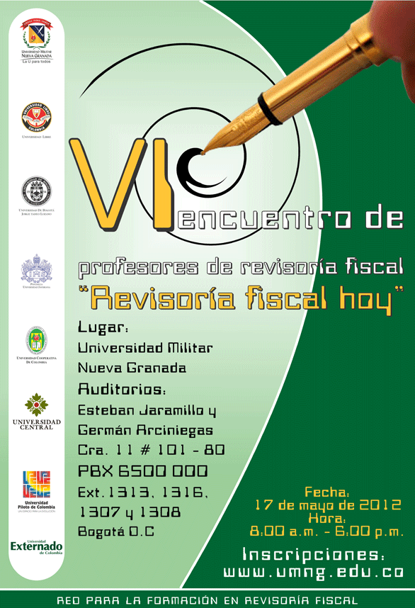 afiche_VI_encuentro_Revisoría Fiscal