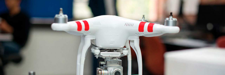 Un dron para desminar el país