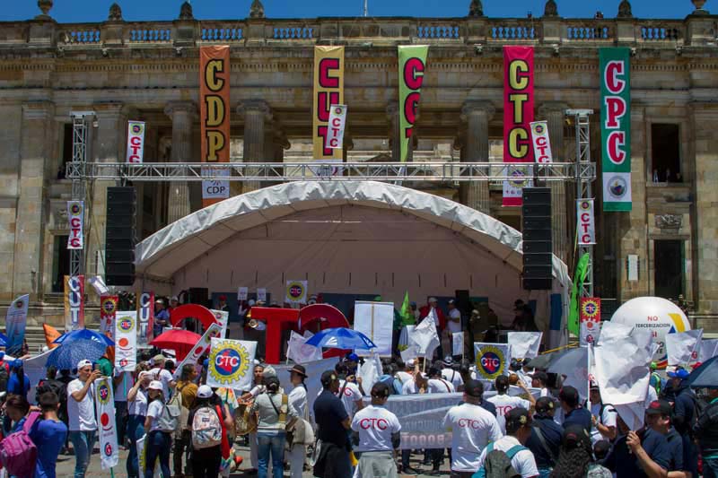 Desempleo en Colombia en medio de la pandemia. 