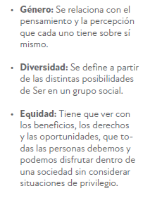 Estos son algunos de los conceptos que las investigadoras con su estrategia de divulgación tratan de aclarar.