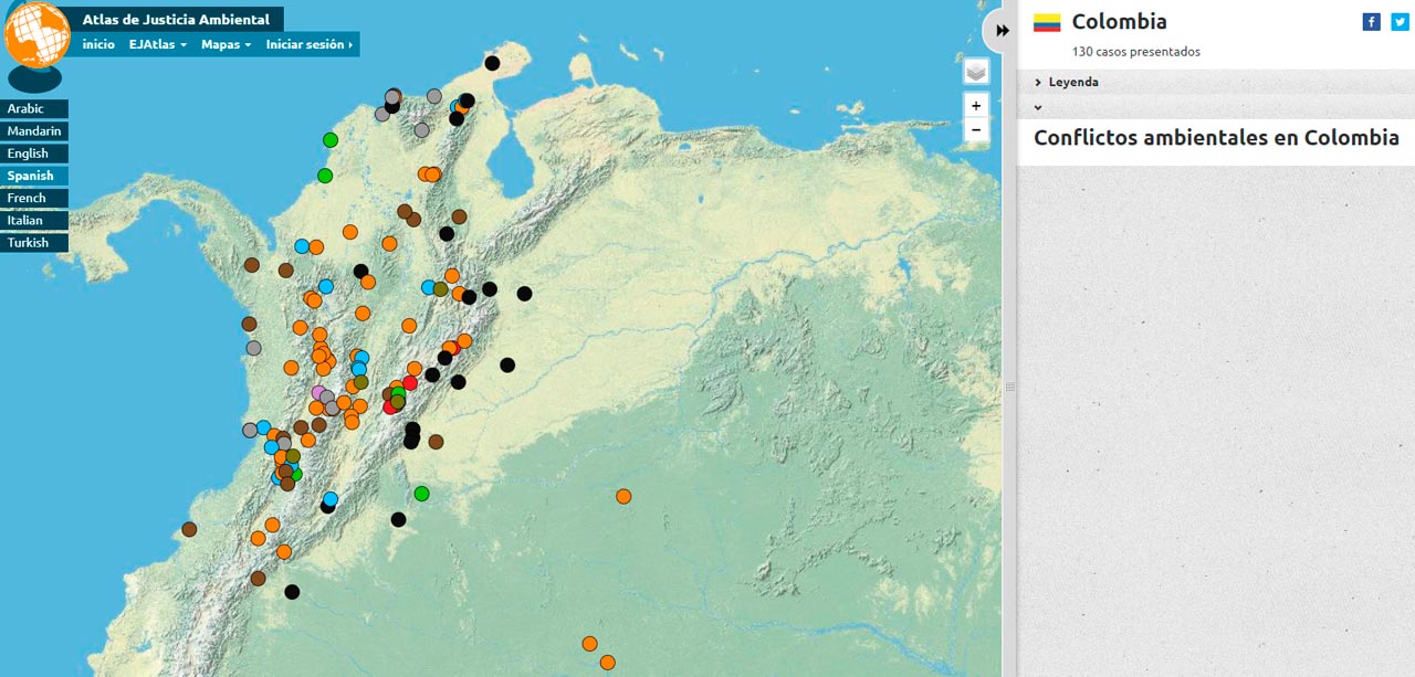 Atlas de Justicia Ambiental. Urge ratificar el Acuerdo de Escazú