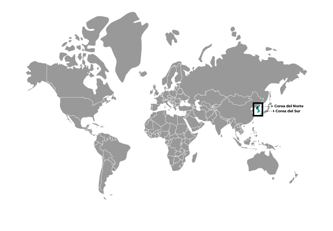 Corea del Norte y Corea del Sur