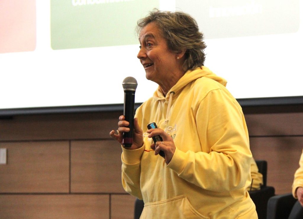 Lisbeth Fog se desempeñó como editora general de Pesquisa Javeriana durante diez años. Foto Pesquisa Javeriana.