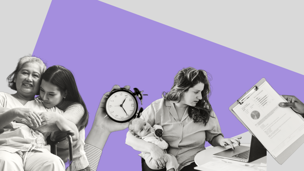 El tiempo que las mujeres emplean en trabajos de cuidado es por mucho superior al de los hombres y las cifras empeoraron tras la pandemia.