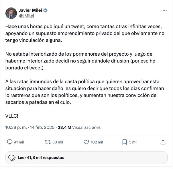 La estafa a más de 40.000 inversores de $Libra, la criptomonedas promocionada por el presidente de Argentina Javier Milei, evidenció cómo funciona el efecto rebaño. Expertos explican de qué manera evitar caer en estas trampas digitales.