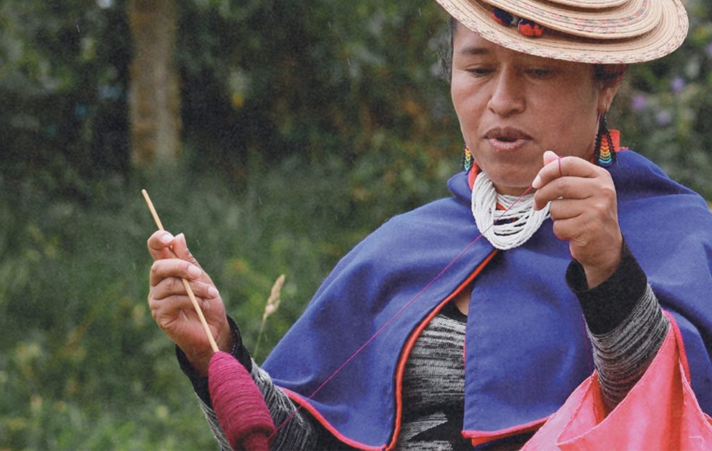 Prácticas cotidianas Misak / Fotografía de Wilmer Camacho