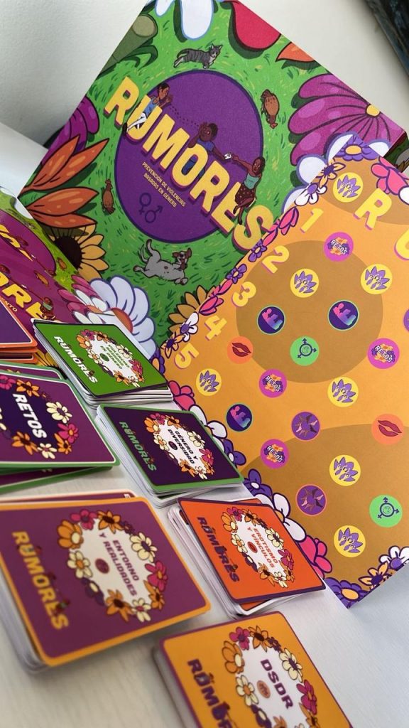 Prototipo final del juego de mesa RUMORES