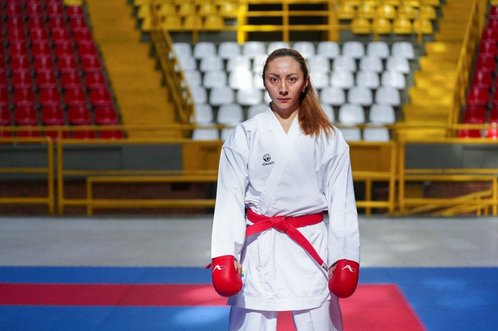 Any García, campeona de karate y psicóloga deportiva.