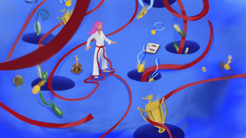 El peso de competir: la historia detrás del podcast sobre la deportista Any García Adole(ser) es un podcast de Pesquisa Javeriana que narra las historias de jóvenes de América Latina y cómo enfrentan su malestar emocional.