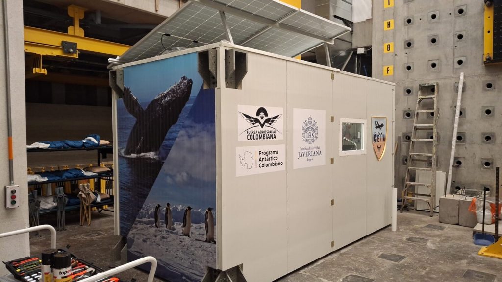 Cápsula análoga que irá a la Antártica