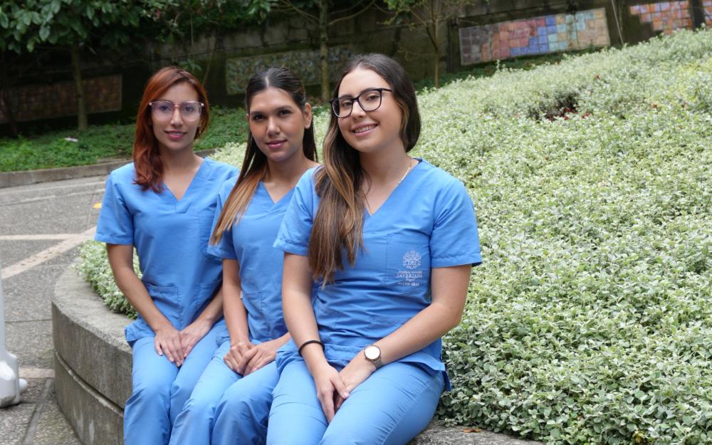 Estudiantes de la Universidad Javeriana