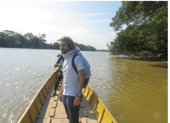 En el río Guayabero, Meta, en 2012. Foto: Juan Silva.
