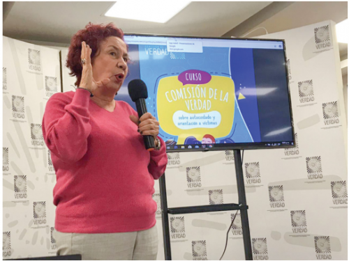 Ana Cristina Navarro, coordinadora de Pedagogía Comisión de la Verdad.