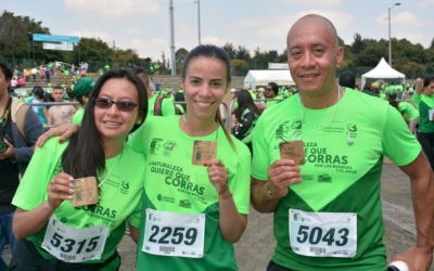 La Javeriana hizo parte de la Carrera Verde